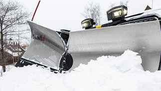 ON SALE New SnowEx 7.5 SS RDV Model, V-plow Flare Top, Trip edge Stainless Steel V-Plow, Automatixx Attachment System